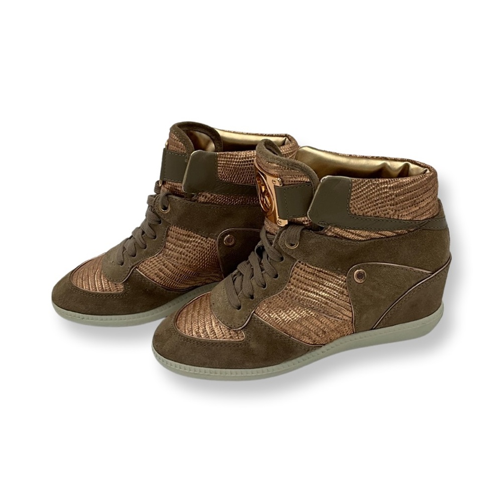 Micheal kors wedge sneakers